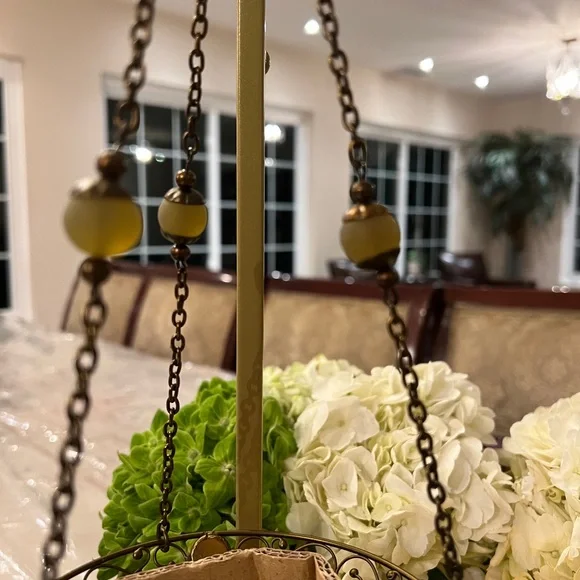 Party Lite ~ Retired Paris Retro Hanging Candle Lamp With Bracket - NIB - Picture 7 of 8